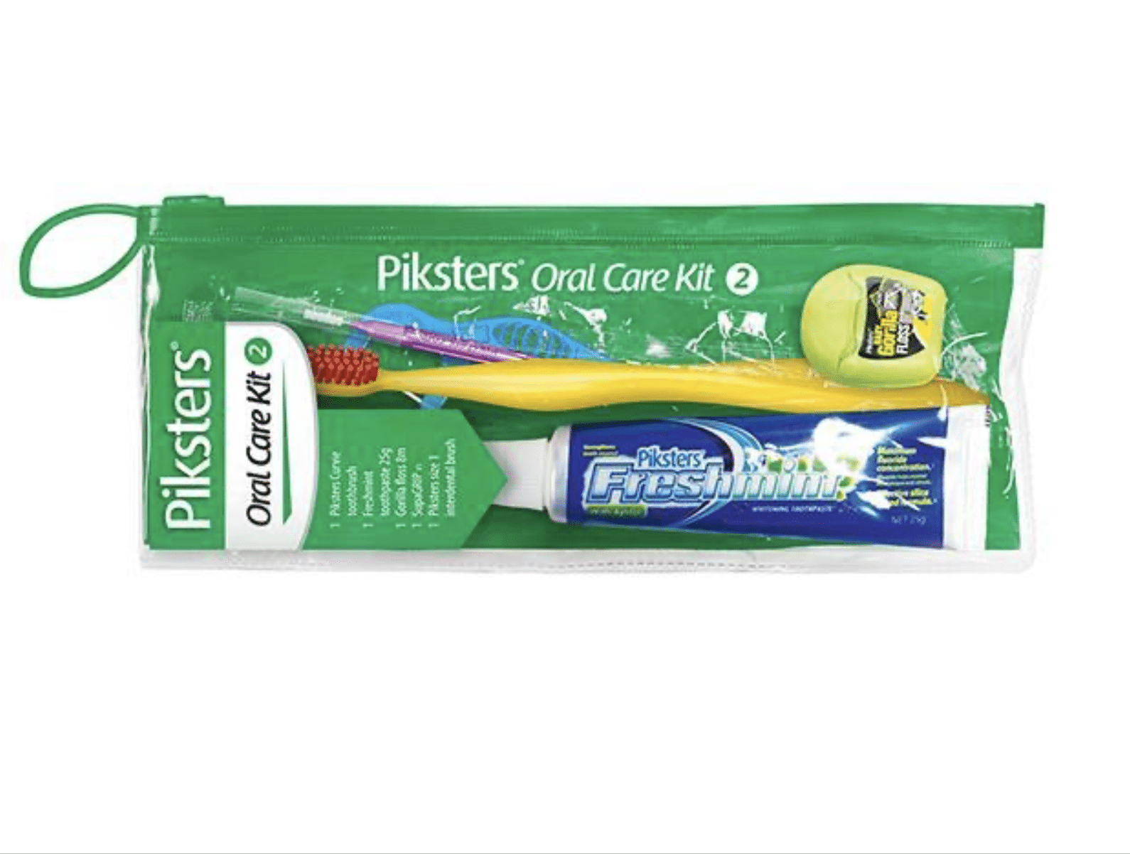 Piksters adult oral care travel kit (£ 5.00)